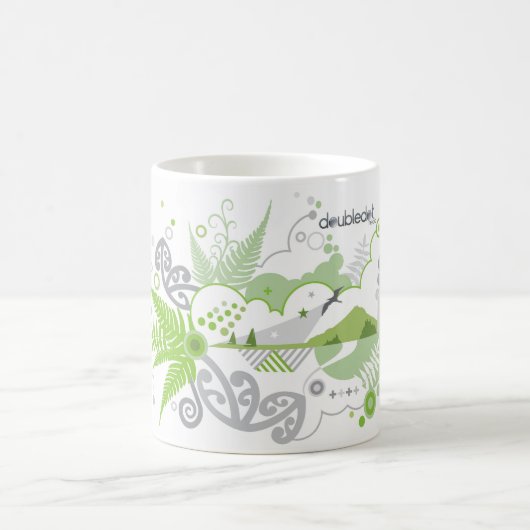 Mok Doubledot Media Kiwi Coffee (Center)