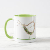 Mok - Draadvogel met groene stenen (Links)