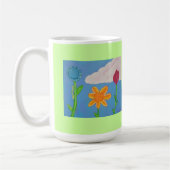 Mok drie bloemen (Links)