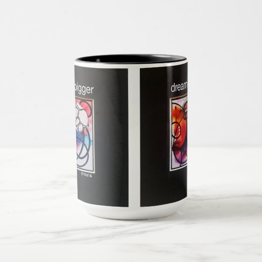 mok 'droom groter' Beverage (Midden)