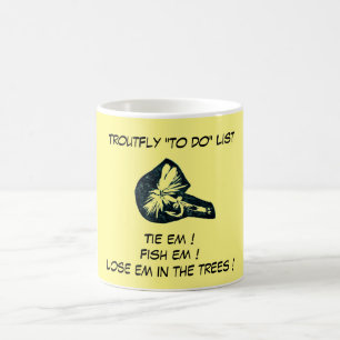 mok "Dry Fly Yellow - Trout Fly "to do List"