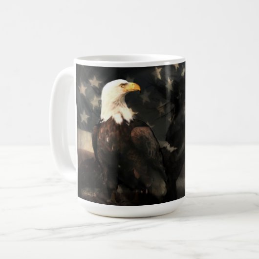 Mok Eagle en Mustang (Voorkant links)