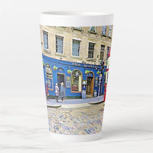 Mok Edinburgh, Scottland Latte (Voorkant)