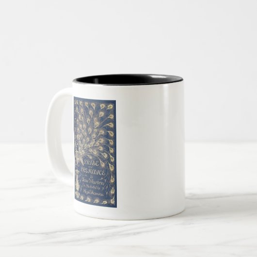 Mok eerste pagina Pride & Prejudice (Voorkant links)