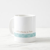Mok Eiffel Tower Coffee Tea Chocolate (Voorkant links)