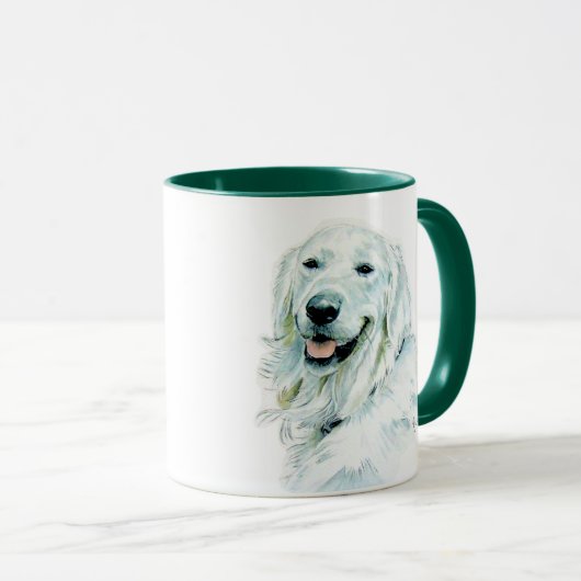 Mok Engelse Golden Retriever (Voorkant rechts)