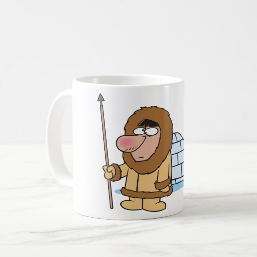 Mok Eskimo en Igloo Coffee (Voorkant links)