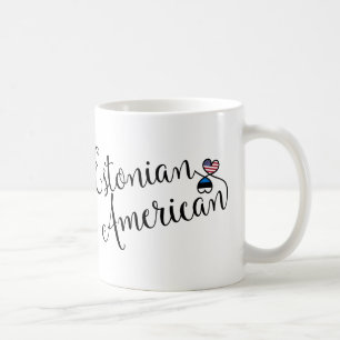 Mok Ests-Amerikaans met verstrengelde harten
