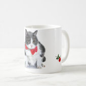 Mok:  Felix, de kat in februari Koffiemok (Voorkant rechts)