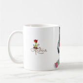 Mok:  Felix, de kat in februari Koffiemok (Links)