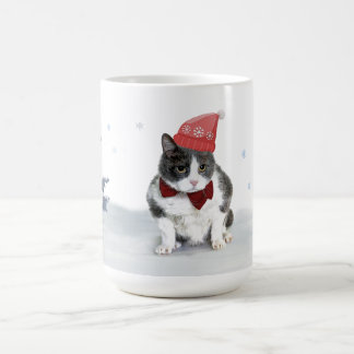 Mok: Felix, het kat, in januari Koffiemok