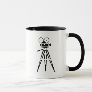 Mok  filmfilmset camera koffie