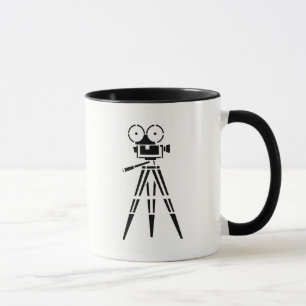 Mok  filmset camera koffie