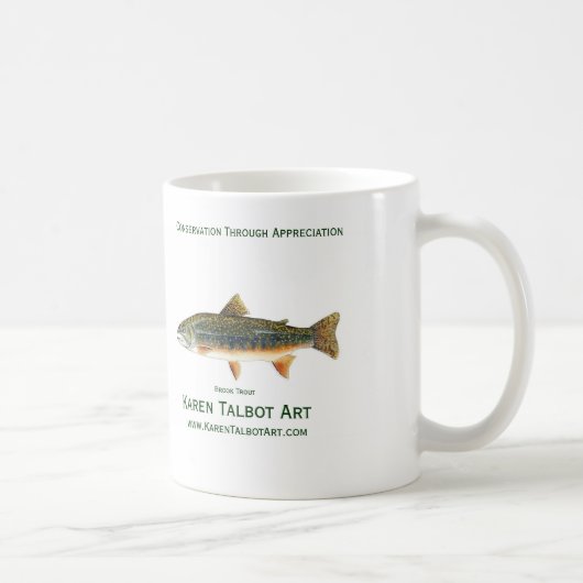 Mok forel koffie (Rechts)
