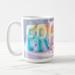 Mok Fresh 3D Lettering