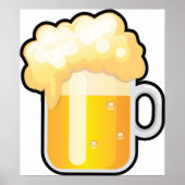 Mok Frothy Beer Poster (Voorkant)