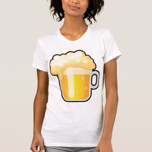 Mok Frothy Beer T-shirt (Voorkant)