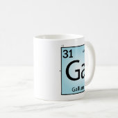 Mok gallium (Ga) Element (Voorkant rechts)