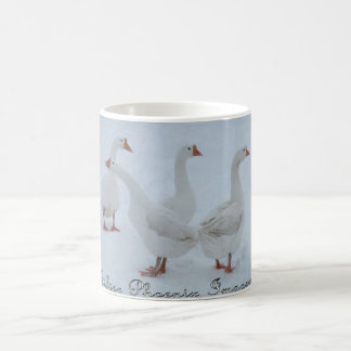 Mok ganzen koffie