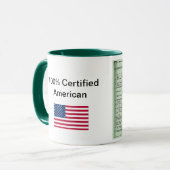 Mok geboortecertificaat Obama (Voorkant links)