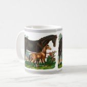 Mok geïllustreerd paard (Voorkant links)