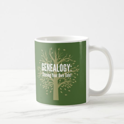 Mok genealogie koffie (groen) (Rechts)