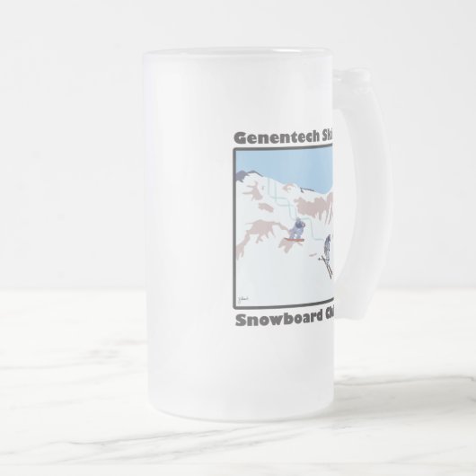 Mok Genentech Ski en Snowboard Club (Voorkant rechts)