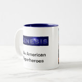 Mok "Genesis" koffie van Xavier (Voorkant links)
