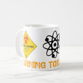 Mok giftige koffie-biogevaar (Voorkant links)