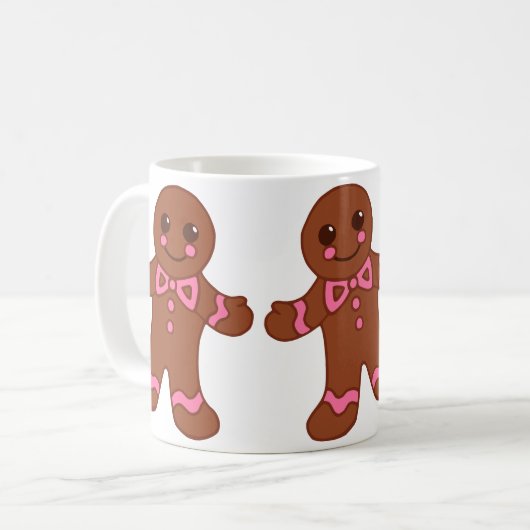 Mok Gingerbrood Man (Voorkant links)