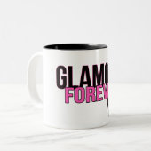 mok "Glamor Forever" (Voorkant links)