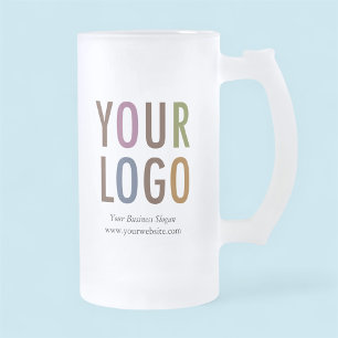 Mok glazen bier met Logo 16 oz Geen minimum