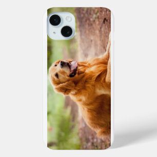 Mok Golden Retriever Love - Schattige huisdiereige iPhone 15 Mini Hoesje