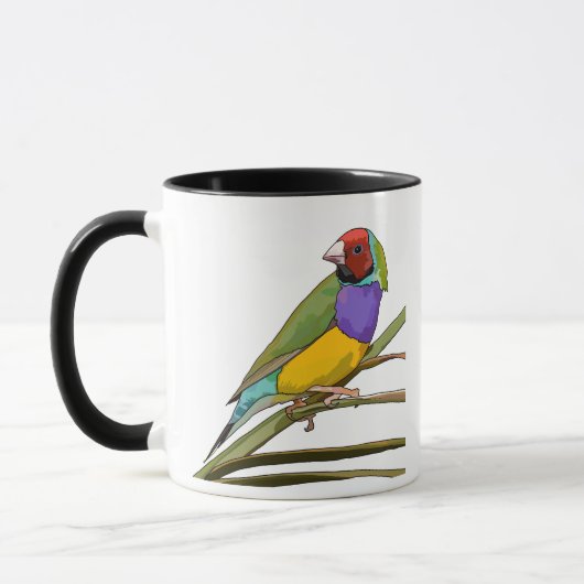 Mok Gouldian Finch (Links)