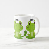 Mok grenouille personnalisé, mok in café grenouill (Voorkant rechts)
