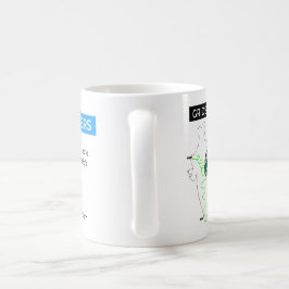 Mok GRIDSKIPPERS met kaart en sponsors