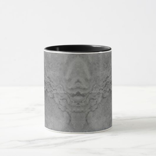Mok grijs stonpatroon (Midden)