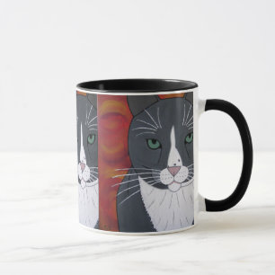 Mok grijze kat