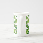 Mok groene bladeren (Achterkant)