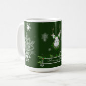 Mok groene rendierkoffie (Voorkant links)