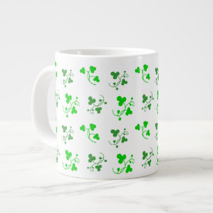 Mok Groene Shamrocks Pattern