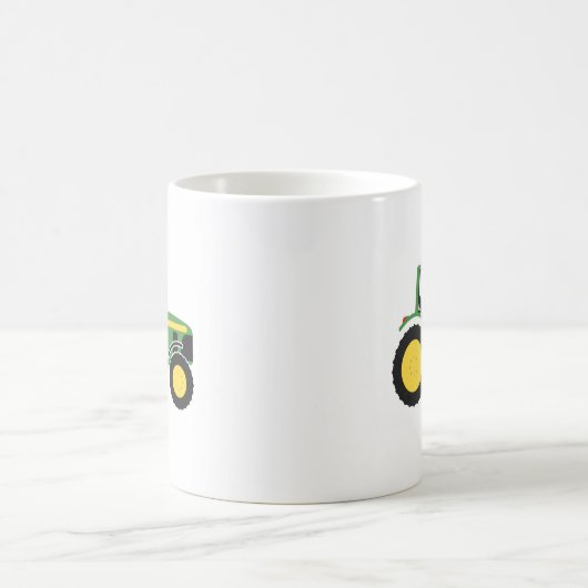 Mok groene tractor (Center)