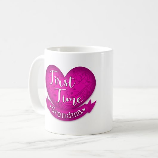 Mok grootmoeder - roze (Voorkant links)