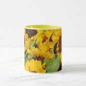 Mok Grote Gele Zonnebloemen (Midden)