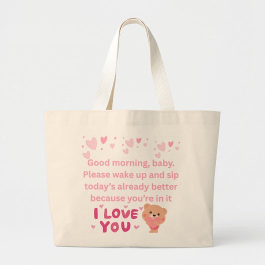 Mok Grote Tote Bag (Voorkant)