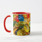 mok, gummie beren mok (Links)