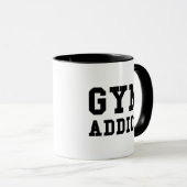 Mok GYM ADDICT COFFEE (Voorkant rechts)