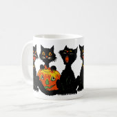  Mok Halloween Black Cats uit de jaren dertig (Voorkant links)
