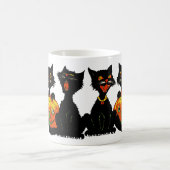  Mok Halloween Black Cats uit de jaren dertig (Center)