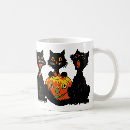  Mok Halloween Black Cats uit de jaren dertig (Rechts)